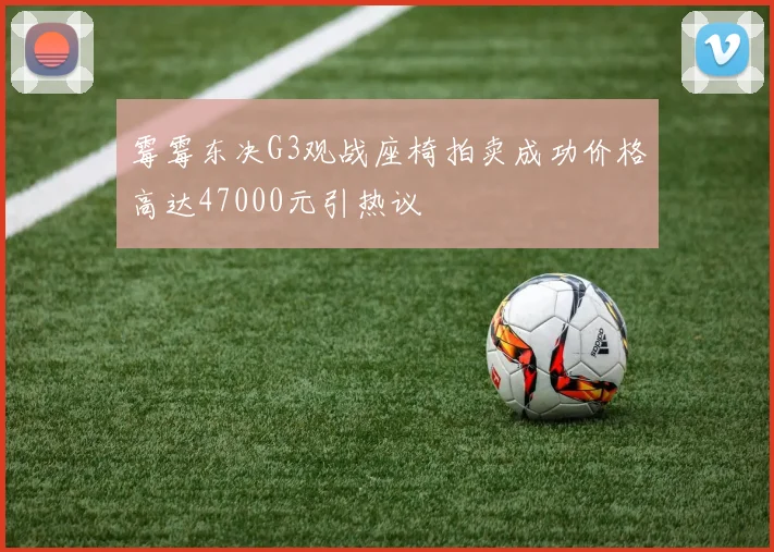 霉霉东决G3观战座椅拍卖成功价格高达47000元引热议