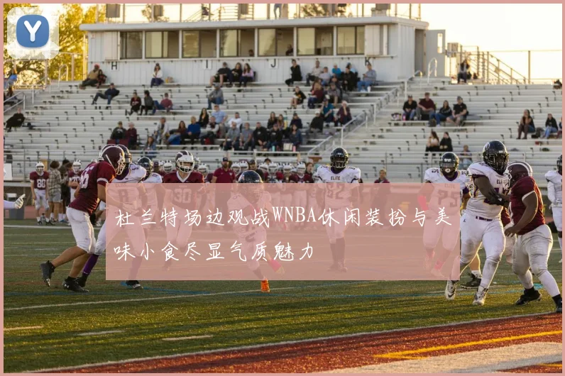 杜兰特场边观战WNBA休闲装扮与美味小食尽显气质魅力